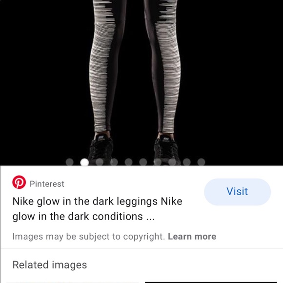 Nike glow in the dark leggings - Picture 4 of 4
